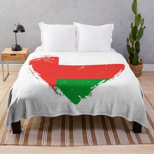 Item preview, Distressed Oman Flag Heart OM designed and sold by shitpostee.