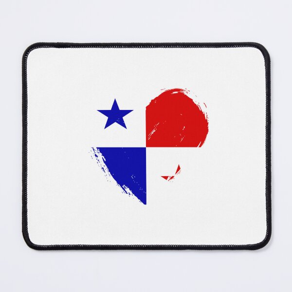 Item preview, Distressed Panama Flag Heart PA designed and sold by shitpostee.