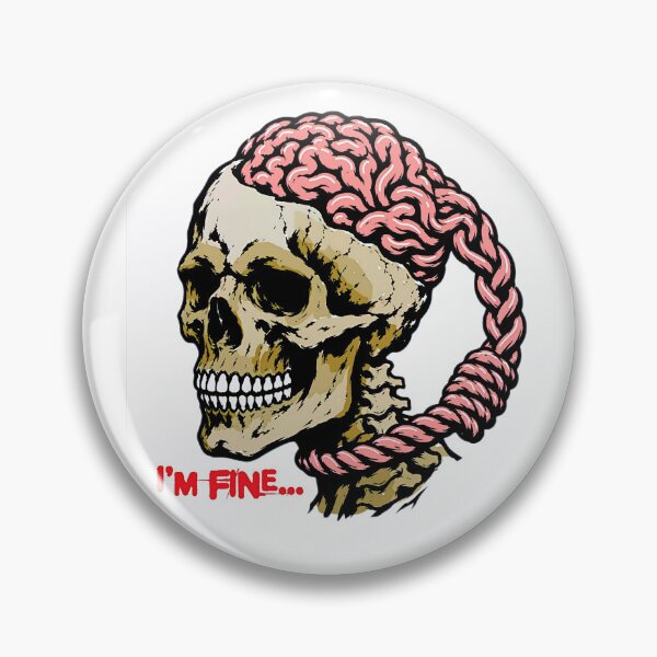 Item preview, "I SAID IM FINE!!!: designed and sold by BORN-LOSER-CULT.