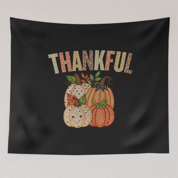 Item preview, Thankful Patchwork Pumpkins – Whimsical Fall Thanksgiving Design designed and sold by Our Bible Journey.