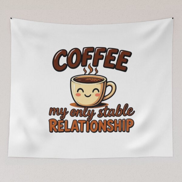 Item preview,  Time for Me to Drink Coffee – Funny Coffee Lover Caffeine Quote designed and sold by JeraiffsonCorner .
