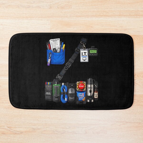 Item preview, IT Tech Utility Belt Funny Geek Humor designed and sold by Tomtomatos.
