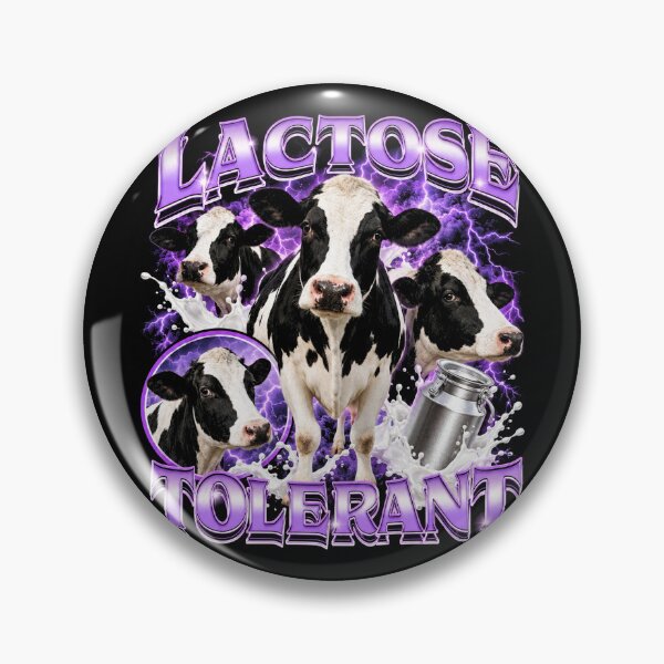 Item preview, Lactose Intolerant Purple Cow Montage designed and sold by SassCity.