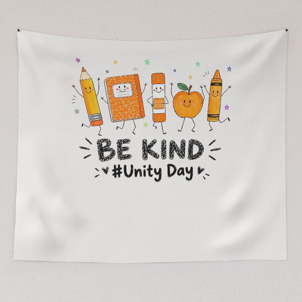 Item preview, Be Kind Unity Day Orange Teacher Kids Anti Bullying Kindness designed and sold by Tomtomatos.