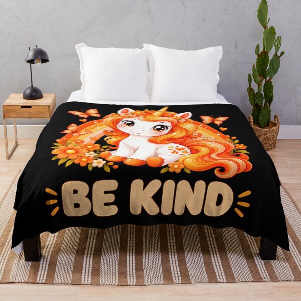 Item preview, Unicorn Be Kind Anti-Bullying Orange Unity Day Girls Kids designed and sold by Tomtomatos.