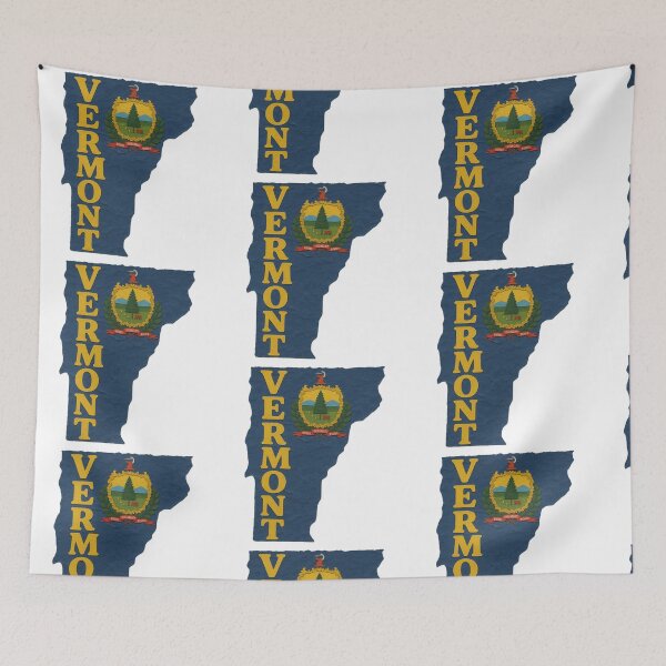 Item preview, Vermont Map | Vermont State Outline | USA Map Art designed and sold by 22k Lab Studio.