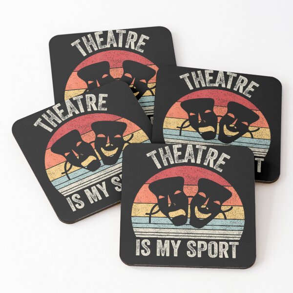 Item preview, Theatre Is My Sport Retro Vintage Drama Actor Graphic designed and sold by Tomtomatos.