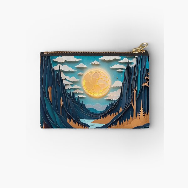 Item preview, Card featuring a night landscape paper design—a lovely choice for a gift. #@ designed and sold by ELFofDREAMS.