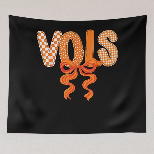 Item preview, Vintage Classic 90'S Vols Orange Coquette Bow designed and sold by Tomtomatos.