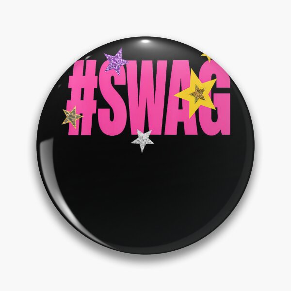 Item preview, Hastag Swag Hot Pink Star Girls Teen Streetwear designed and sold by Tomtomatos.