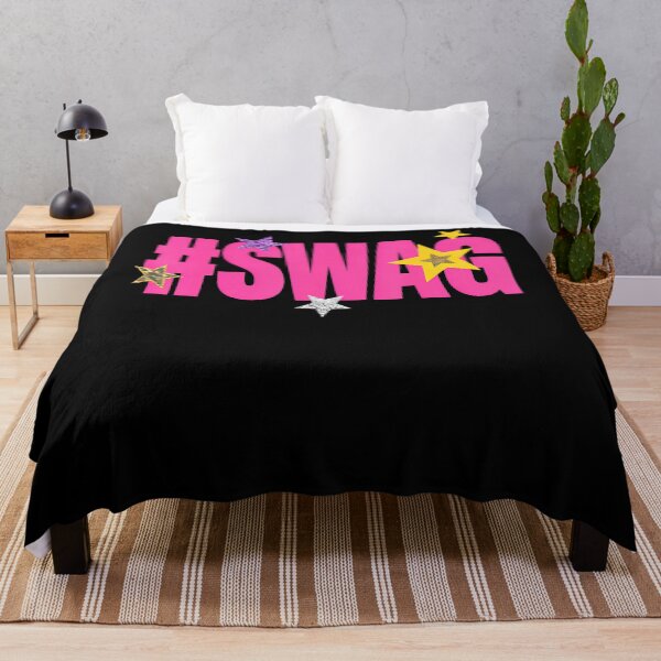 Item preview, Hastag Swag Hot Pink Star Girls Teen Streetwear designed and sold by Tomtomatos.
