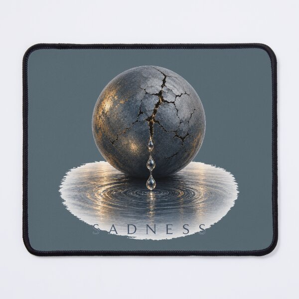 Item preview, Sadness Cracked Orb Emotional Art designed and sold by PrintGo26.