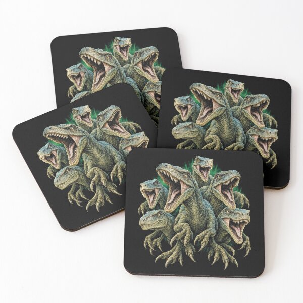 Item preview, Fierce Velociraptor Pack Illustration designed and sold by SassCity.