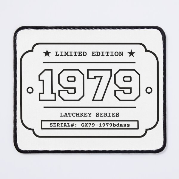 Item preview, 1979 Limited Edition Birth Year Latchkey Series Vintage Badge Black designed and sold by HYPNK.