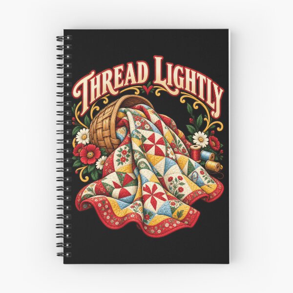 Item preview, Thread Lightly Quilting Patchwork Needlework Quiltmaker designed and sold by Felinefinesse.