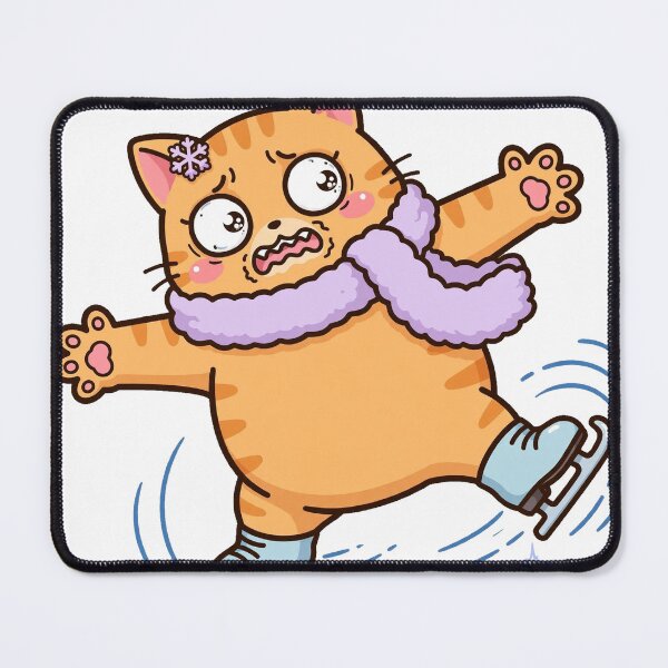Item preview, Ice Skating Cat Wobble designed and sold by Dlvznbm.