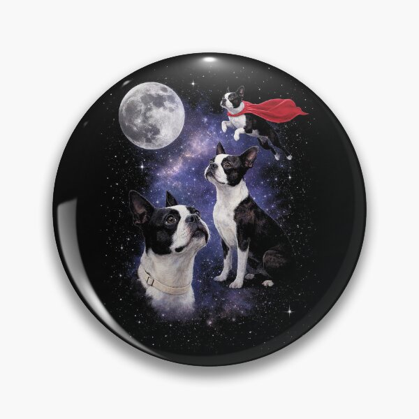 Item preview, Boston Terrier Space Adventure designed and sold by SassCity.