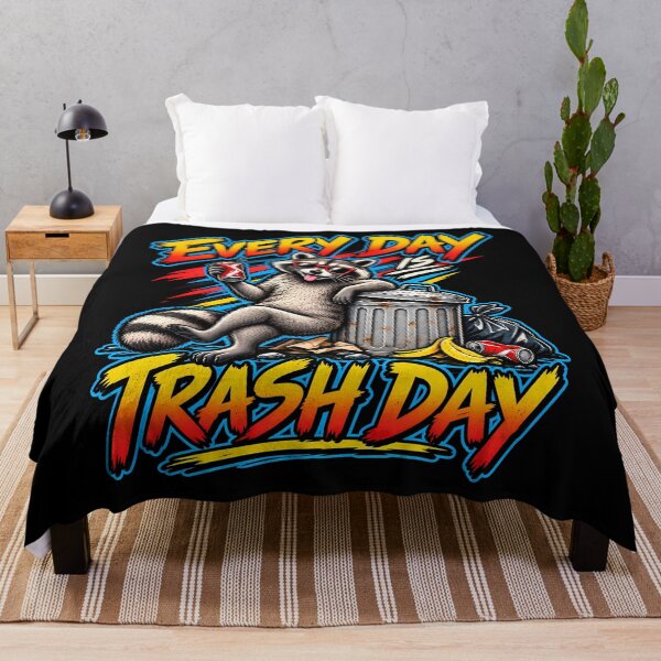 Item preview, Every Day Is Trash Day Funny Raccoon Trash Panda designed and sold by Photo-Sphere101.