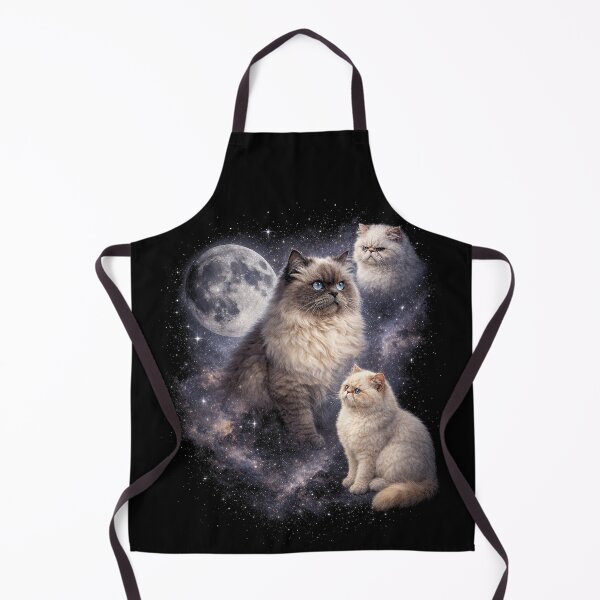 Item preview, Moonlit Persian Cats in Space designed and sold by SassCity.