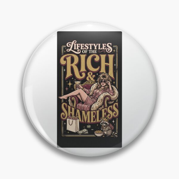 Item preview, Lifestyles of the Rich and Shameless – Sarcastic Rich People Humor designed and sold by FitEnvy.