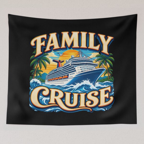Item preview, Family Cruise Tropical Ocean Ship Summer Vacation Trip designed and sold by Photo-Sphere101.