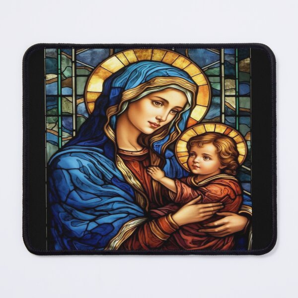 Item preview, virgen maria I jesus designed and sold by pksart1.