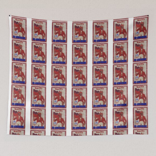 Item preview, Jean-Jacques Dessalines Haiti Vintage Postage Stamp designed and sold by Youngkev-arts.
