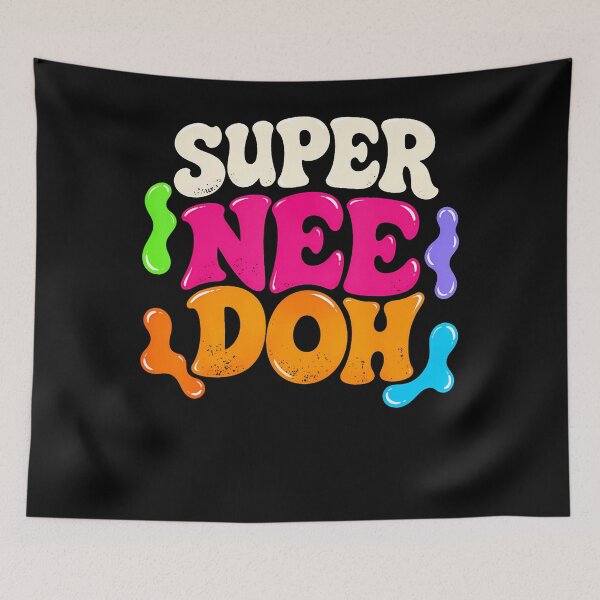 Item preview, Super Nee Doh Retro Bubble Graphic designed and sold by PAROSSA.
