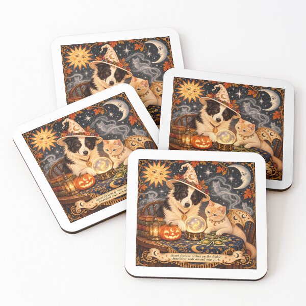 Item preview, Victorian Halloween Fortune – Double the Magic, Double the Luck designed and sold by Caroline Communications LLC.