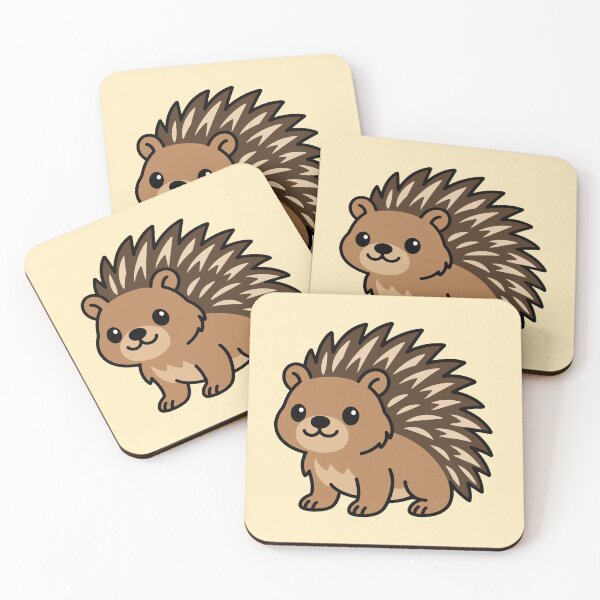Item preview, Cute Cartoon Porcupine designed and sold by WildlifeDoodle.