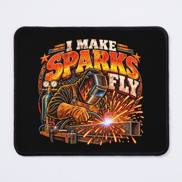 Item preview, I Make Sparks Fly Welder Welding Funny Vintage designed and sold by alyedel.