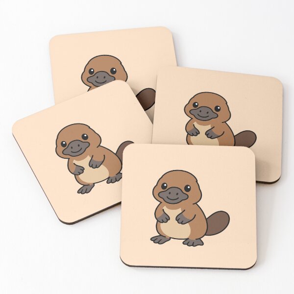 Item preview, Cute Cartoon Platypus designed and sold by WildlifeDoodle.