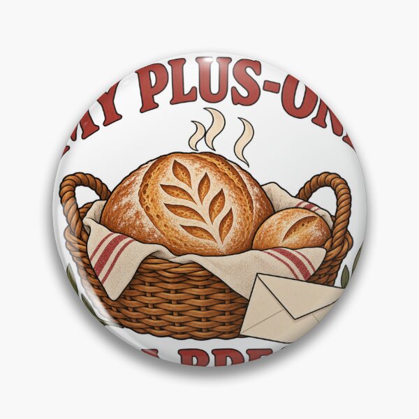 Item preview, My Plus-One Is a Bread Basket Sourdough Baker designed and sold by Xnuery.