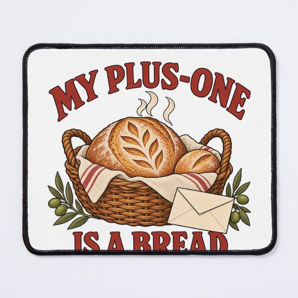Item preview, My Plus-One Is a Bread Basket Sourdough Baker designed and sold by Xnuery.