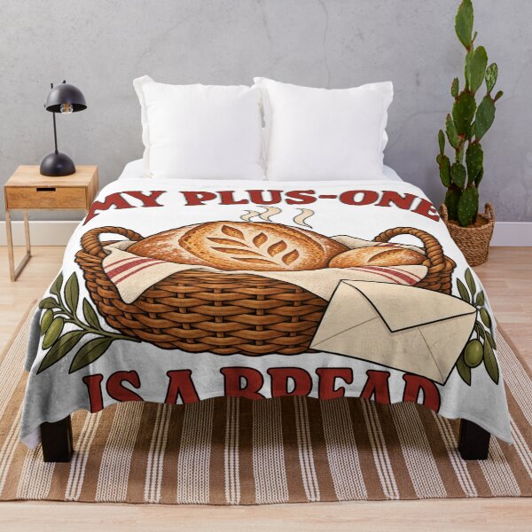Item preview, My Plus-One Is a Bread Basket Sourdough Baker designed and sold by Xnuery.