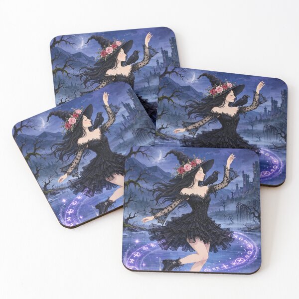 Item preview, Witch on Magical Ice. designed and sold by DibujandoPorfa.