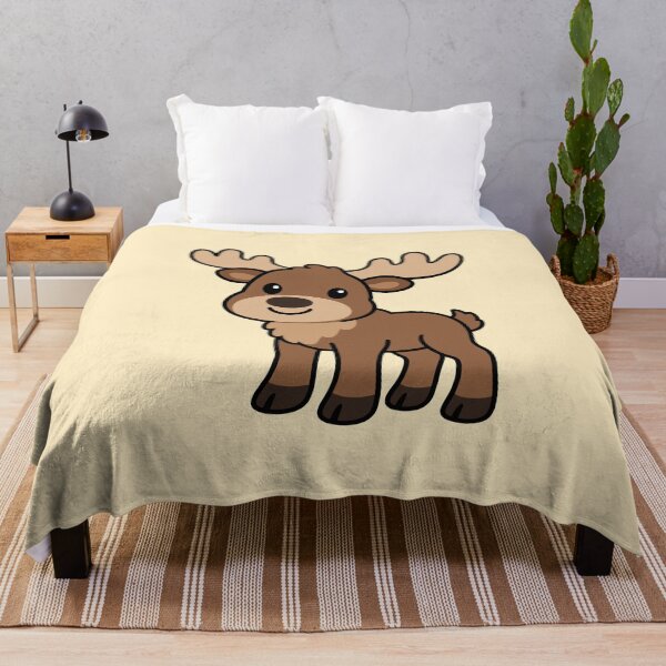 Item preview, Cute Cartoon Moose designed and sold by WildlifeDoodle.