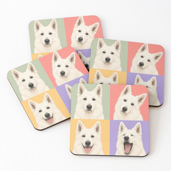 Item preview, I Love My White Swiss Shepherd designed and sold by pixiedustpaint.