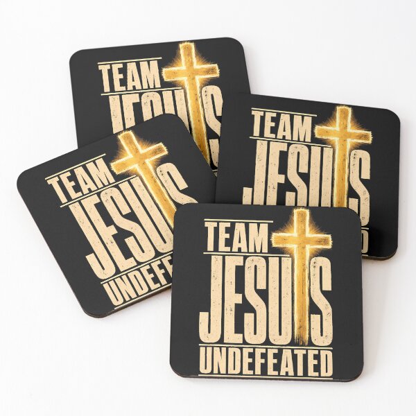 Item preview, Team Jesus Undefeated Cross designed and sold by PAROSSA.