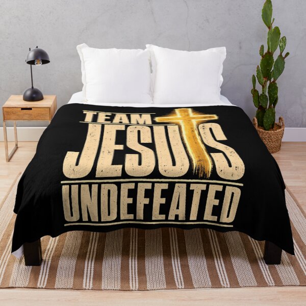 Item preview, Team Jesus Undefeated Cross designed and sold by PAROSSA.