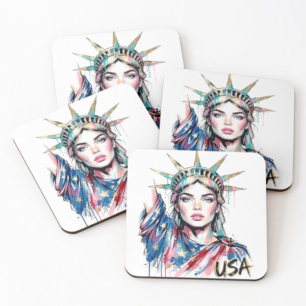 Item preview, Statue of Liberty Street Art Pop Art designed and sold by EdwinkOne.