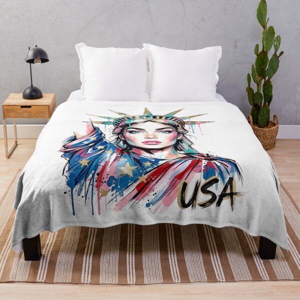 Item preview, Statue of Liberty Street Art Pop Art designed and sold by EdwinkOne.