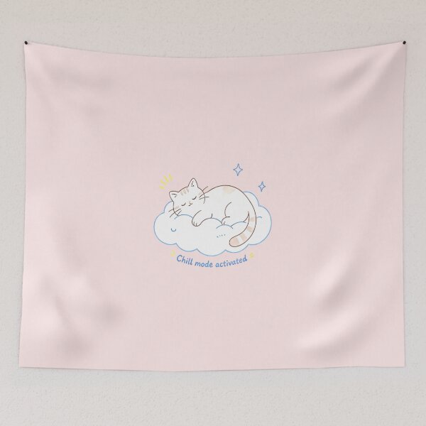 Item preview, Chill Mode Activated Cat designed and sold by BladiWChampion.
