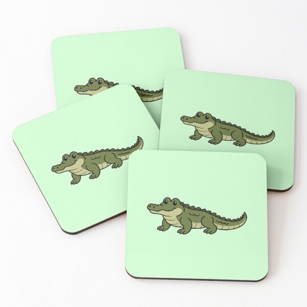 Item preview, Cute Cartoon American Alligator designed and sold by WildlifeDoodle.
