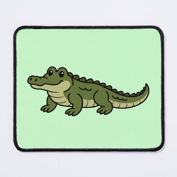 Item preview, Cute Cartoon American Alligator designed and sold by WildlifeDoodle.