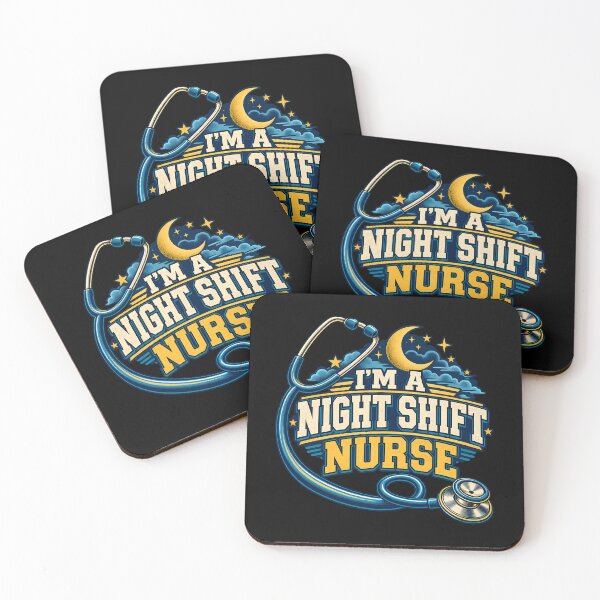 Item preview, I'm A Night Shift Nurse Stethoscope Crescent Moon Medical designed and sold by Photo-Sphere101.