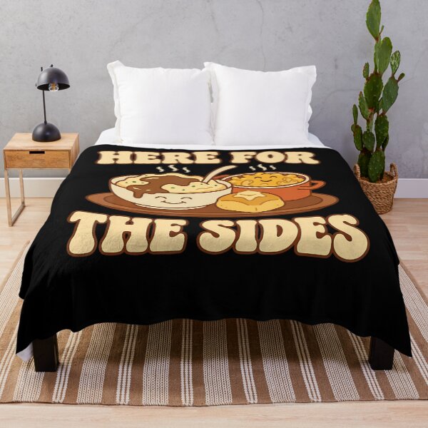 Item preview, Here For The Sides Food Graphic designed and sold by PAROSSA.