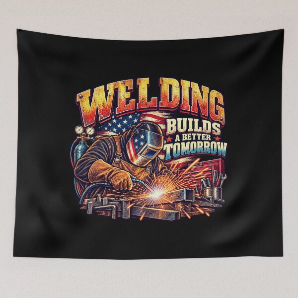 Item preview, Welding Builds A Better Tomorrow – Proud Welder Metalworker designed and sold by alyedel.