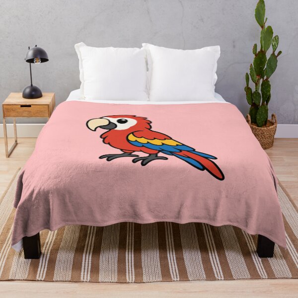 Item preview, Cute Cartoon Macaw designed and sold by WildlifeDoodle.