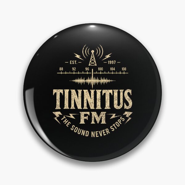 Item preview, Tinnitus FM The Sound Never Stops designed and sold by PAROSSA.